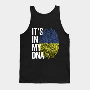 It's In My DNA Ukrainian Gifts Ukraine Flag Tank Top